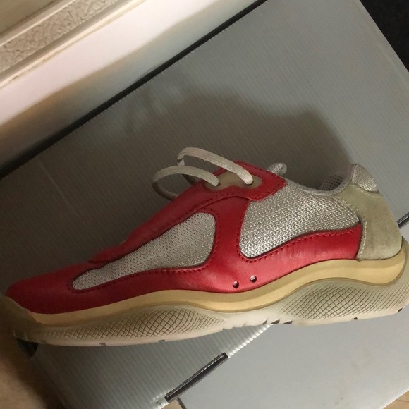 prada red shoes